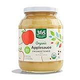 365 by Whole Foods Market, Organic Unsweetened Apple Sauce, 24 Ounce