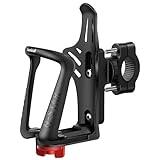 Lamicall Bike Water Bottle Holder - [for 2-2.75" Diameter Bottles] [for Handlebar & Frame] Motorcycle Cup Holder, Bicycle Drink Cage with Screw Tool, Fit Standard and Smaller Size Bottles