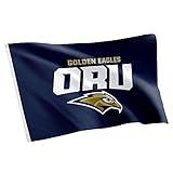 Desert Cactus Oral Roberts University ORU Flag - 3 x 5 Feet Golden Eagles Banner, Indoor/Outdoor Durable Fabric, 100% Polyester Design (Style 1)