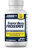 SUPER BETA PROSTATE Support Supplement for Men's Health - Reduce Bathroom Trips, Promote Sleep, Better Bladder Emptying & Healthy Prostate, Beta Sitosterol (60ct, 1 Bottle)