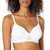 Hanes womens Oh So Light Foam Comfortflex Fit Wirefree Mhg521 Bra, White, Medium US