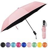 Yoobure Windproof Travel Umbrella, Automatic Umbrellas for Rain, Portable & Compact Umbrella for Backpack, Sun Umbrella for Walking, Folding Small Umbrella for Car, Lightweight Strong UV Protection