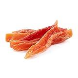 NUTS U.S. - Dried Papaya Spears (Unsulphured) | Low Sugar. Lightly Sugar Coated | No Color Added | Packed in a Resealable Bag!!! (4 LBS)
