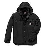 Carhartt mens Bartlett Jacket (Big & Tall) Work Utility Outerwear, Black, 5X-Large US