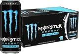 Monster Energy, Lo-Carb Monster, Low Carb Energy Drink, 16 Ounce (Pack of 15)