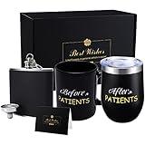 Graduation Doctors Nurses Gift for Women Men, Before Patients, After Patients Nurse Mug & Tumbler & Hip Flask Gifts Idea for Practitioner, Dental Assistant, Unique Birthday, Appreciation Gifts