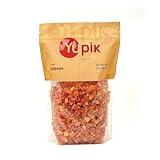 Yupik Dried Papaya, Diced, 2.2 lb, Gluten-Free, Vegan, Kosher, Sweetened Tropical Dried Fruits, Cubed Papaya Pieces, No Added Sulphites, Fruity Snacks, Ideal for Baking, Topping & Inclusions