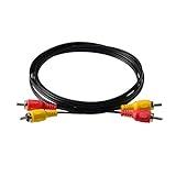 Gam3Gear Audio Video AV Cable Lead TV Cord for Original Nintendo NES