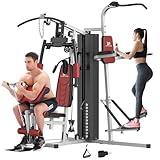 ULTRA FUEGO Multifunctional Home Gym Equipment Workout Station with Pulley System, Arm, and Leg Developer for Full Body Training