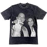 Bellelement Vintage Drama TV Character T-Shirt Funny Personalized Graphic T Shirt, M Black