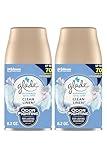 Glade Automatic Spray Air Freshener Refill, Scented Air Freshener for Home and Bathroom, Clean Linen, 6.2 Oz, 2 Count