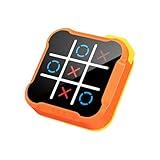 Electronic Tic Tac Toe Game, 3-in-1 Handheld Puzzle Game Console, Portable Educational Board Games on Trip, New Year Birthday for Kids and Adults