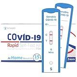 Genabio COVID Home Test (2 Pack) – FDA EUA Authorized | 15-Minute at-Home Results | HSA/FSA Eligible | OTC at Home Covid Test Kit | Nasal Swab | Ages 2+