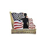 USA Thank You Women Veterans Day Lapel Pin Badge Brooch Decorations Gifts Memorabilia (1)