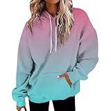 eguiwyn Food Deals of The Day Clearance Reward Points,open Edit Amazon Smile Oversized Hoodies for Women Casual Drawstring Pullover Sweaters Y2k Tops Long Sleeve Winter Plus Size Clothes With Pocket