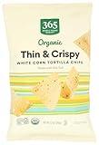 365 by Whole Foods Market, Organic White Corn Tortilla Chips Thin and Crispy, 12 Ounce