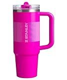 Stanley Quencher ProTour Flip Straw Tumbler with Leakproof Lid 30 oz | Built-In Straw & Handle | Cupholder Compatible for Travel | Insulated Stainless Steel Cup | BPA-Free | Vivid Violet Fade