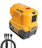 Tool Army Power Inverter for Dewalt 20V MAX Battery | 150W Battery Inverter and Power Station | Power Supply for Dewalt MAX XR Battery