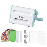 Portable Manual Die Cutting and Embossing Machine Kit for Arts and Crafts, Scrapbooking for Card Making, 3’’ Opening