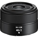 Nikon NIKKOR Z 40mm f/2 | Large aperture 40mm prime lens for Z series mirrorless cameras | Nikon USA Model