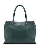 OLD TREND Soul Stud Satchel Bag | Made with Genuine Leather | Perfect Everyday Handbag for Women, Casual and Office Wear