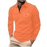 Holiday Return Policy 2023 Mens White Dress Shirt Long Sleeve amázon Orders Placed by me Recently Offers and Discounts Today My irders tík tok Must Haves 2023 for Women(Orange #3, M)