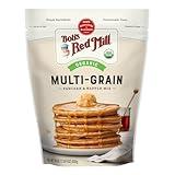 Bob's Red Mill Organic 7 Grain Pancake & Waffle Mix, 24oz (Pack of 1) - Organic, Whole Grain, Kosher