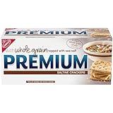Premium Saltine Crackers, with Whole Grain Wheat, Lunch Snacks, 1.06 lb