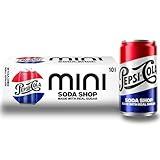 Pepsi Real Sugar Soda Mini Cans, 7.5oz Mini Cans, (10 Pack) (Packaging May Vary) ​