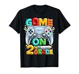 Game On 2nd Grade Back To School 2nd Grade Level Unlocked T-Shirt
