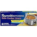 Reynolds Kitchens Premium Slow Cooker Liners - 13 x 21 Inch, 6 Count