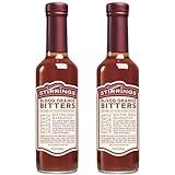 Stirrings 2 Pack Blood Orange Bitters 355ml Bottles - Real Ingredients No Preservatives Low Calories - Drink Mixer