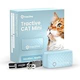 Tractive GPS Tracker & Health Monitoring for Cats (6.5 lbs+) - Market Leading Pet GPS Location Tracker | Wellness & Escape Alerts | Waterproof | Works with Any Collar (Mint)