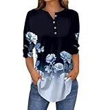 HUMMHUANJ Prime Try Before You Buy Women Clothing,Petite Womens Tops,Best+Clearance+Deals+Today,3/4 Roll Sleeve Tops Tunics,My The Orders for Delivery,3/4sleeve Shirts for Women,Request A Call Back