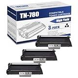 TN780 Compatible TN-780 Black Super High Yield Toner Cartridge Replacement for Brother TN-780 HL-6180DW HL-6180DWT MFC-8950DW MFC-8950DWT Toner.(3 Pack)