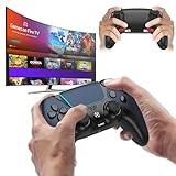 Upgrade Ymir Luna Controller for Fire TV Compatible with Amazon Luna and GeForce Now,Luna Wireless Controller with Back Paddles,1200mAh,Turbo,Dual Motors,No Drift ALPS Joystick,Midnight Blue