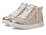 Skechers Kids Girls Shoutouts 2.0-Glitter Queen Sneaker, Gold, 13 Little Kid