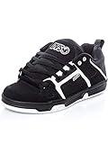 DVS Men's Comanche Skate Shoe, Black/White Nubuck, 8