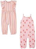 Simple Joys by Carter's Baby Girls' 2-Pack Fashion Jumpsuits