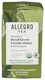 Allegro Tea, Organic Decaf Green Tea Bags, 20 ct