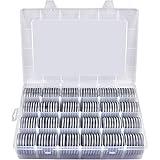 FULLCASE 168 Pieces 46mm Coin Capsules with Foam Gasket and Plastic Storage Organizer Box, 6 Sizes (20/25/27/30/38/46mm) Coins Collector Case Holder for Coin Collection Supplies