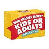 Who Knows More? Kids or Adults, The Ultimate Trivia Game for Kids, Teens and Adults - A Fun Family Party Game