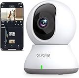 blurams Indoor Camera 2K, 5G&2.4GHz Security Camera, 360° Pet Camera for Home Security w/Motion Tracking, Phone App, 2-Way Audio, IR Night Vision, Siren, Works with Alexa & Google Assistant