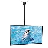 Suptek Ceiling TV Mount Fits Most 26-65 inch LCD LED Plasma Panel Display with Max VESA 400x400mm Loaded up to 45kg/100lbs Height Adjustable MC4602