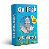 KosoGames Go Fish U.S. History - Combines Classic Go Fish with American History. Kids Collect The top 4 Presidents, Artists, Sports Legends, etc. Ages 7 and up!