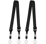 Gowjaw 2 Pack Adjustable Shoulder Strap:Comfortable for iPad Strap Nylon Neck Lanyard for iPad/Samsung Tablet Case,Camera Binocular Crossbody Laptop Luggage Bag