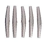 5 Pcs Silver Springs Pruners Replacement, Replacement Pruning Shear Spring,Spare Spring, Hand Pruner Replacement Practical Kit Garden Supplies Stainless Steel Accessories Gardening Scissors Shears