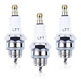 Spark Plug Replacement for NGK BPMR7A, L7T and for Champion CJ8 RCJ6Y RCJ7Y & More Types Sparkplug - Adofol Spark Plugs Fit for Stihl 017 018 MS170 MS180 MS290 MS310 MS390 029 039 Chainsaw, 3 Pack