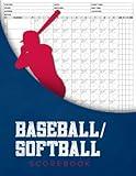 Baseball/Softball Scorebook: Baseball/Softball Score Keeping Book | Baseball Scorebook | Softball Scorekeeper Boook | Baseball Stat Book | Large Print - (8.5" x 11" Inches)