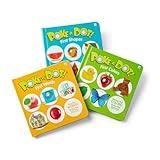 Melissa & Doug Poke-a-Dot! 3Pk First Words, Shapes & Colors, Interactive Children's Board Books with Buttons to Pop, Educational Sensory Toy for Toddlers & Preschoolers Ages 1+
